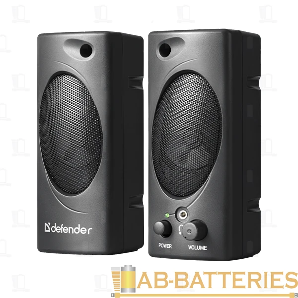 Колонки 2.0 Defender SPK-50 6W Jack 3.5mm черный (1/30)
