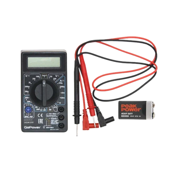 Мультиметр GoPower DigiM 200 (1/100)