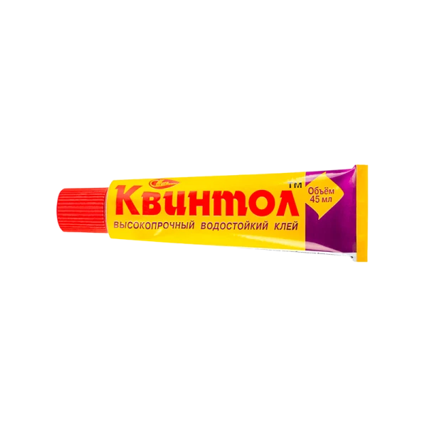 Клей Новбытхим Квинтол 45мл универсальный водостойкий BOX18 шоу-бокс