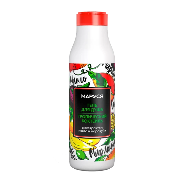 Маруся гель д\душа тропич. коктейль 400 мл.--9