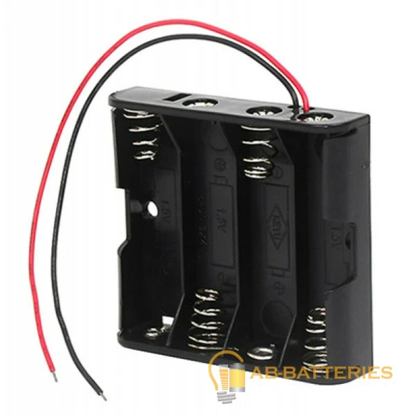 Отсек для элементов питания ROBITON Bh4xAA/switch с выключателем PH1 (1/50/250/500)