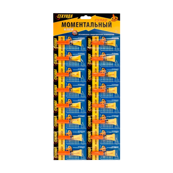 Супер-клей Секунда 1г универсальный BL16 (16/288)
