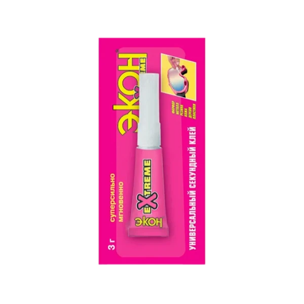 Супер-клей Экон EXTREME 3г универсальный BL1