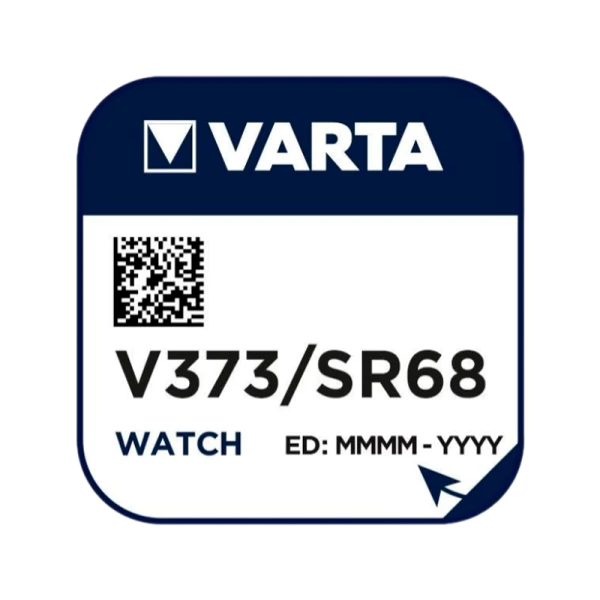 Батарейка Varta 373 (SR916SW) BL1 Silver Oxide 1.55V (1/10/100)