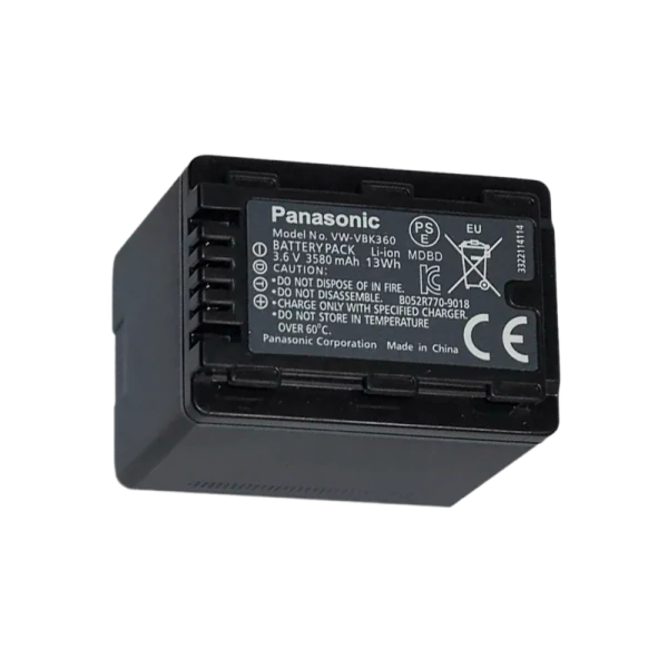Аккумулятор Panasonic VW-VBK360E-K