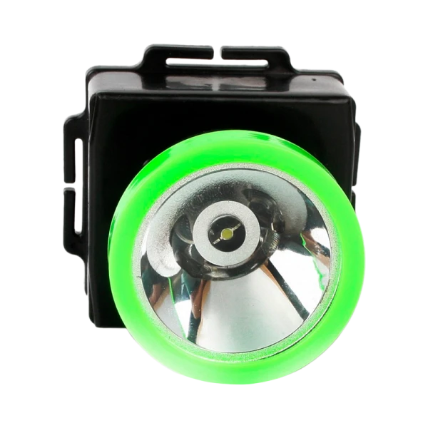 Фонарь налобный Ultraflash LED53762 0.5W 1LED от батареек черный зеленый (1/200)