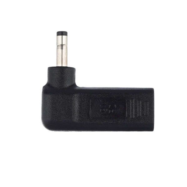 Адаптер GoPower Type-C (m)-4.0x1.7mm (m) черный