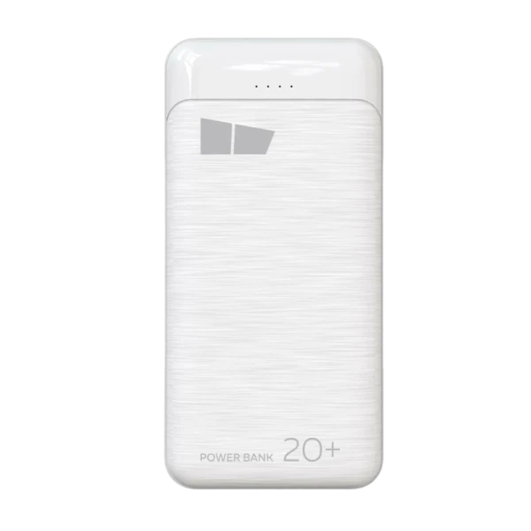 Внешний аккумулятор MORE CHOICE PB33-20 20000mAh 2.1A 2USB белый (1/10/50)