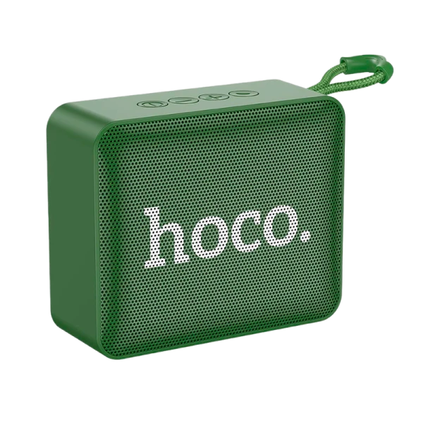 Портативная колонка HOCO BS51 bluetooth 5.2 microSD зеленый (1/48)