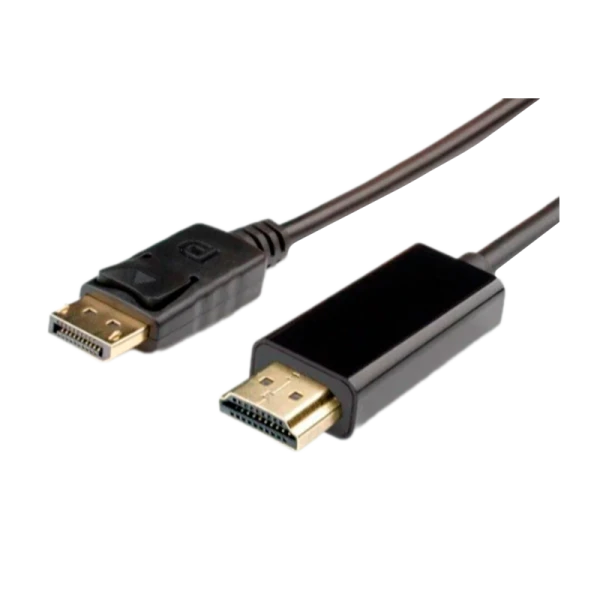 Кабель Atcom DisplayPort (m)-HDMI (m) 2.0м ПВХ ver.2.0 черный (1/10/100)