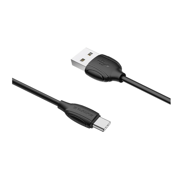 Кабель Borofone BX19 USB (m)-Type-C (m) 1.0м 3.0A ПВХ черный (1/648)