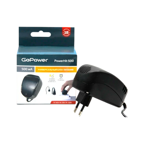Блок питания GoPower Powerhit 500 универсальн. (1/20/40)