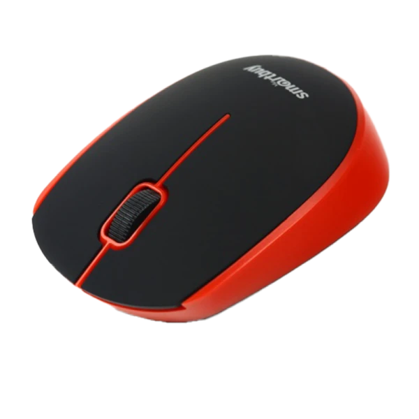 Мышь беспроводная Smartbuy 368AG ONE классическая USB черный красный (1/40)