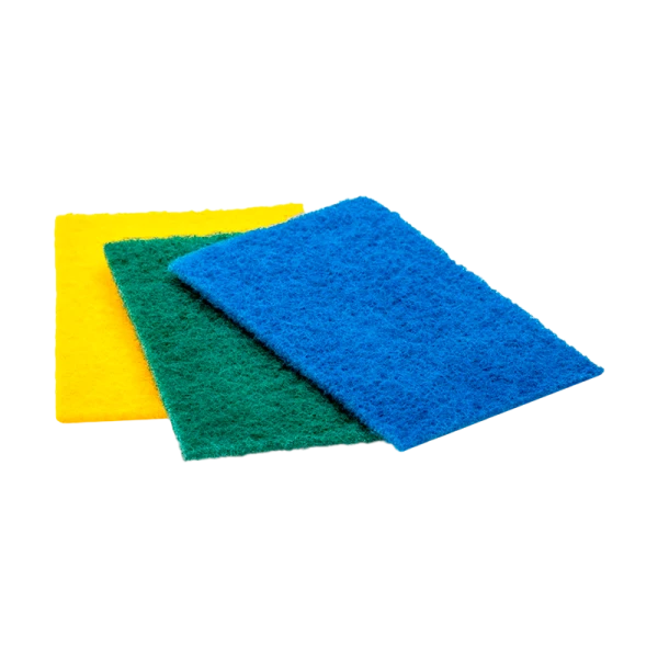 Губка Рыжий кот 100х140мм абразив ассорти