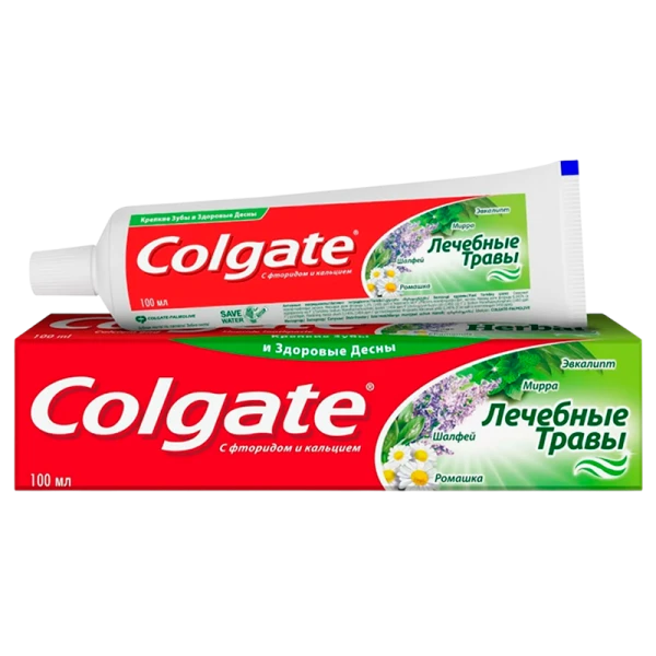 Зубная паста COLGATE Лечебные травы 100мл (1/48)