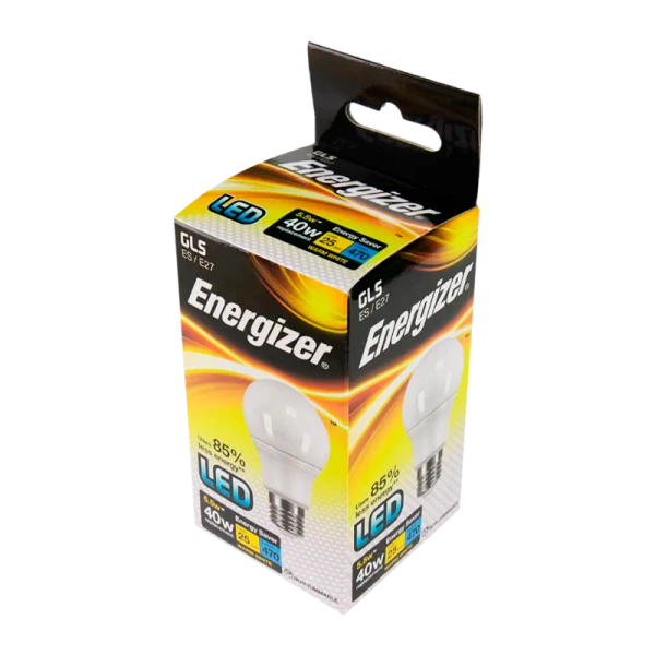Лампа светодиодная Energizer GLS E27 5.5W 3000К 220-240V шар S8617 матовая (1/12/72)