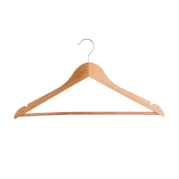 Вешалка-плечики Рыжий кот W2-PA 46-48р с антискользящим покрытием бежевый (1/100)