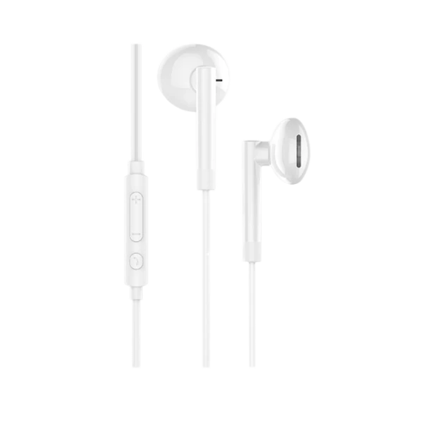 Наушники вставные HOCO M53 с микр. белый (1/21/210)