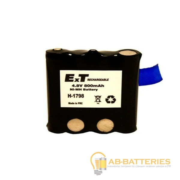 Аккумулятор ET H-1798 BL1 для радиостанции, 4.8V,&nbsp;&nbsp;800mAh (1/15/300)