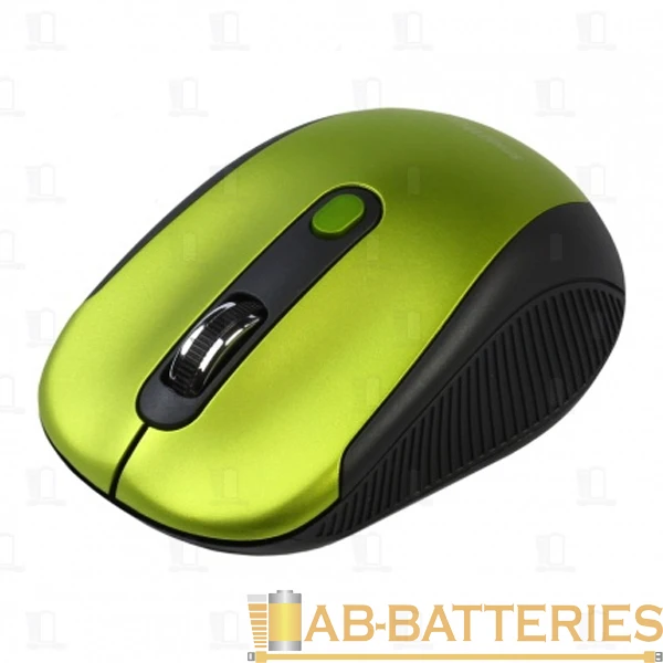 Мышь беспроводная Smartbuy 357AG классическая USB зеленый (1/40)