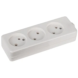 Колодка ЭРА K 3р.Б/З белый (1/10/40)