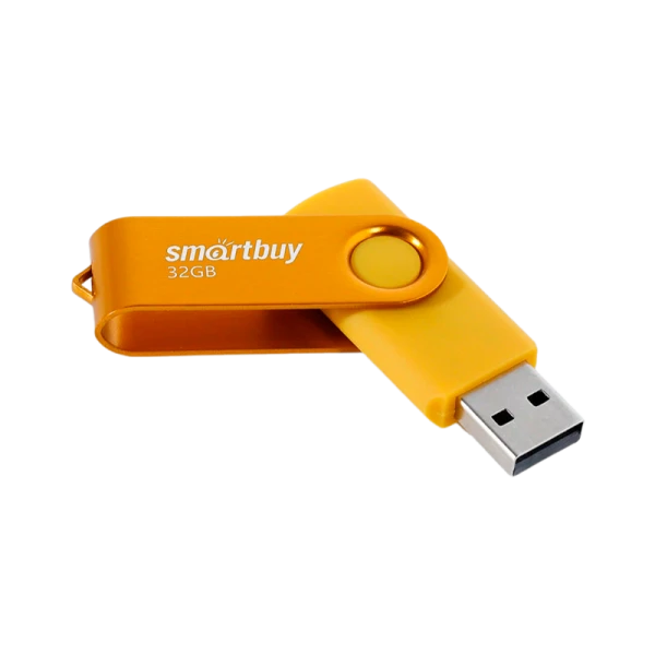 Флеш-накопитель Smartbuy Twist 32GB USB2.0 пластик желтый