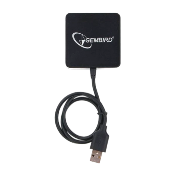 USB-Хаб Gembird UHB-242 4USB USB2.0 черный (1/60)