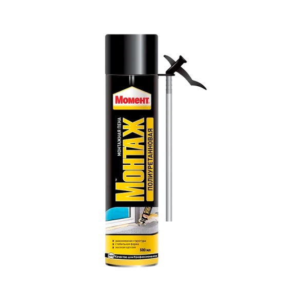 Монтажная пена Момент 500мл стандарт (1/16)