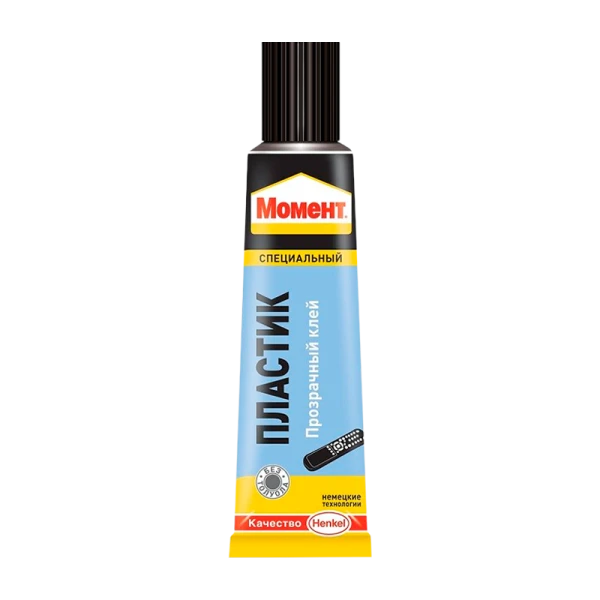 Клей Момент ПЛАСТИК контактный 30мл BOX10 шоу-бокс (10/120/3840)