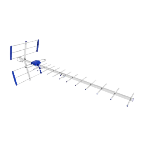 ТВ-Антенна наружная Вектор AR-515 активная с питанием с усилителем DVB-T/T2 (1/10)