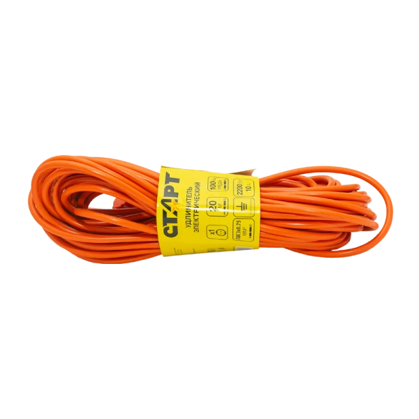 Удлинитель Старт S 1р.Б/З 10A 20.0м 2x0.75мм² IP20 (1/10)