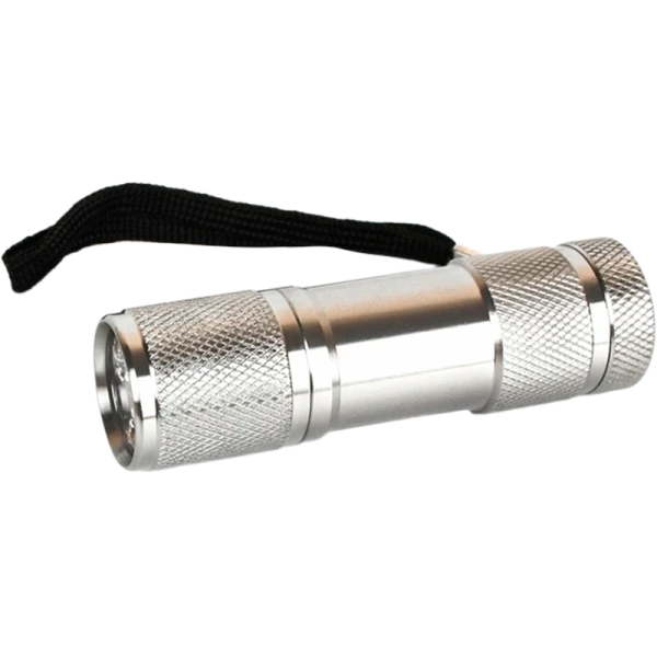 Фонарь универсальный Ultraflash UF9LED 9LED от батареек IP64 серебряный (1/6)