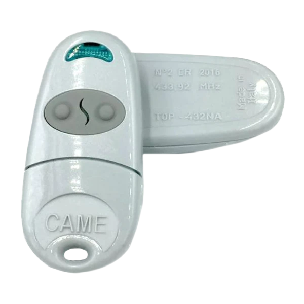 Пульт Д/У CAME TOP-432NA для ворот, шлагбаумов белый