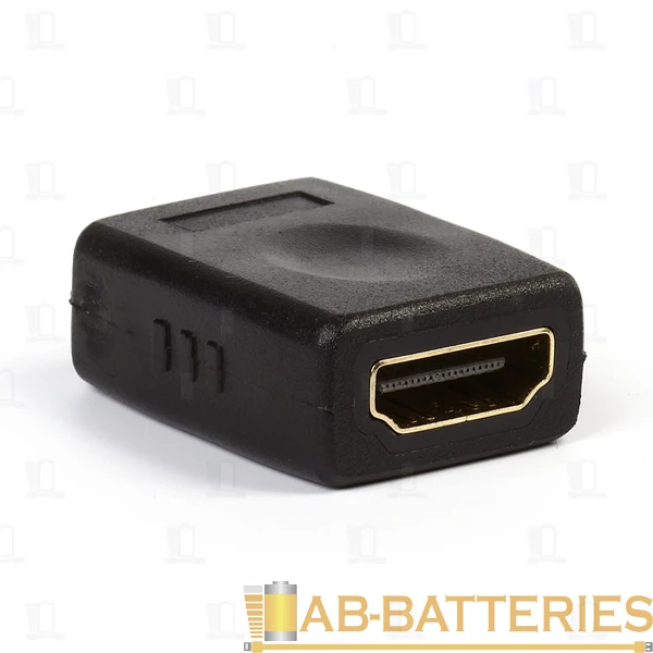 Переходник Smartbuy A114 HDMI (f)-HDMI (f) пластик черный (1/1000)