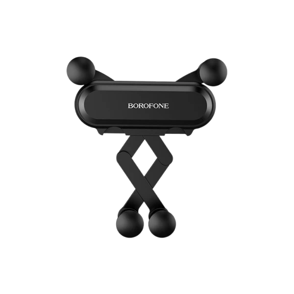 Держатель автомобильный Borofone BH19 в воздуховод черный (1/130)