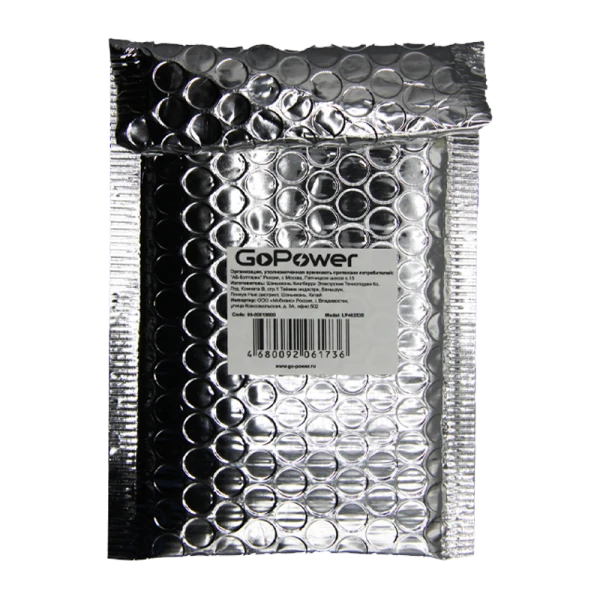 Аккумулятор Li-Pol GoPower LP402535 PK1 3.7V 320mAh с защитой (1/10/250)