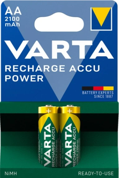 Аккумулятор предзаряженный RTU Varta HR6 AA BL2 NI-MH 2100mAh (2/20/200)