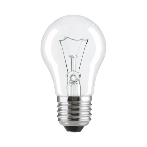 Лампа накаливания General Electric E27 100W 230V груша 50мм прозрачная