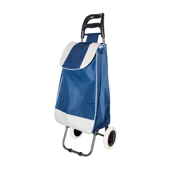 Тележка Рыжий кот A204 30кг с сумкой синий белый (1/10)