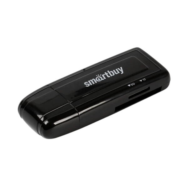 Картридер Smartbuy 705 USB3.0 SD/microSD черный (1/20)