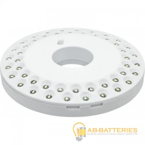 Фонарь туристический Navigator NPT-CA05 24LED от батареек IP33 диск белый (1/12/72)