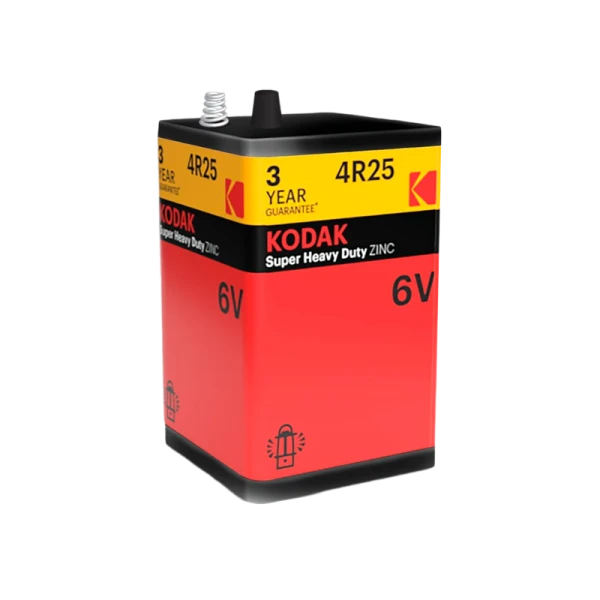 Батарейка Kodak 4R25 Shrink 1 Heavy Duty 6V (6/24/936)