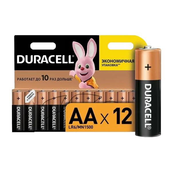 Батарейка Duracell ULTRA POWER LR6 AA BL12 Alkaline 1.5V (12/144/34272)