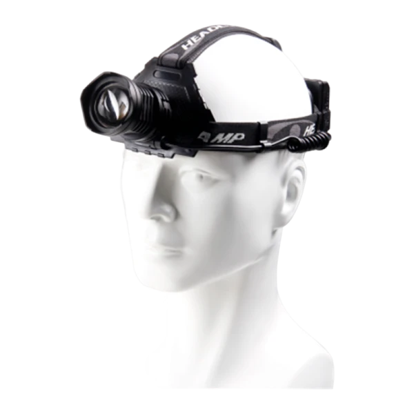 Фонарь налобный Без бренда T70(P 70) черный