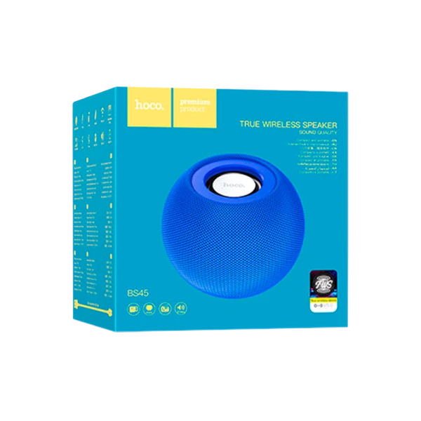 Портативная колонка HOCO BS45 bluetooth 5.0 microSD синий (1/80)
