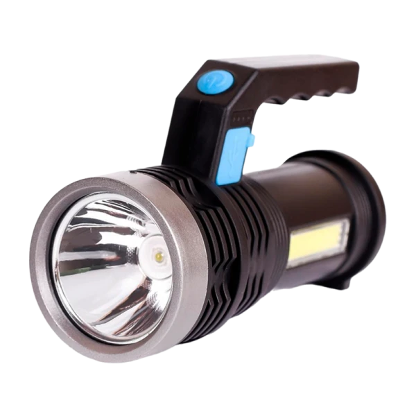 Фонарь туристический Фотон WLА-400 от аккумулятора 2 режима черный оранжевый (1/10/40)