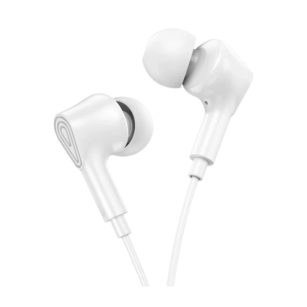 Наушники внутриканальные HOCO M102 с микр. белый (1/31/310)