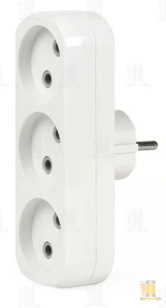 Разветвитель Smartbuy 3р.Б/З 10A бакелитовый