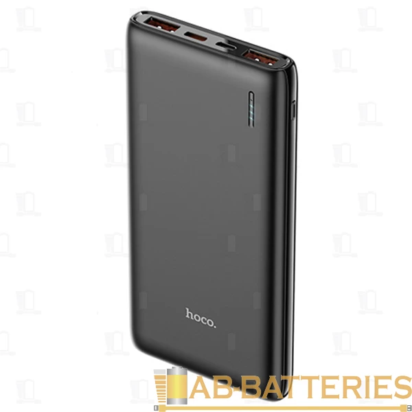 Внешний аккумулятор HOCO J80A 20000mAh 3.0A 20W 2USB/Type-C черный (1/24)