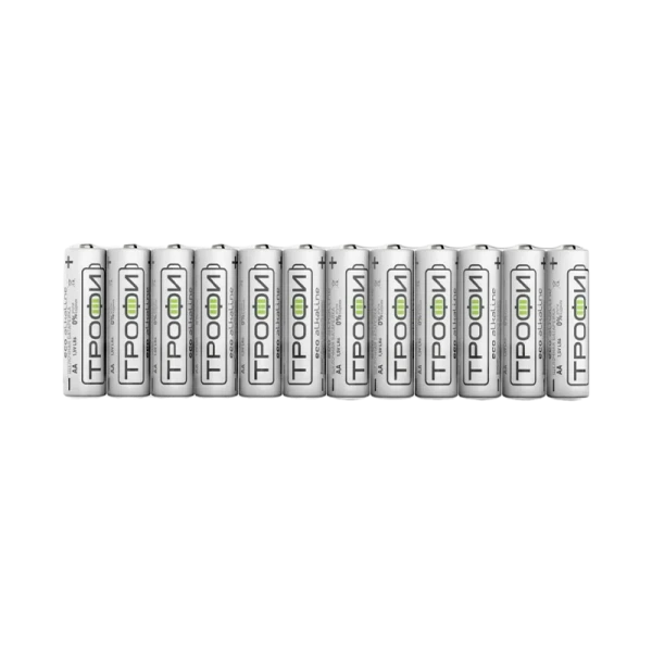Батарейка Трофи Eco LR6 AA Shrink 12 Alkaline 1.5V (12/60/720/21600)